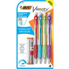 Bic Velocity Mechanical Pencil 0.9mm Black 4-Pack