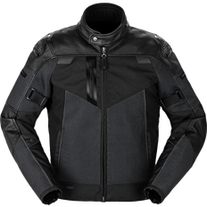 Spidi Vent Pro, Leder-/Textiljacke H2Out Schwarz