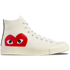 Converse Comme des Garcons PLAY, Chuck Taylor All Star High, White