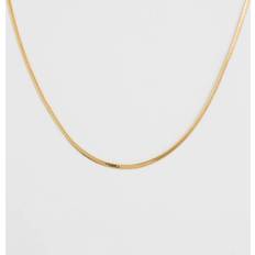 Syster P Herringbone Choker Halsband Gold