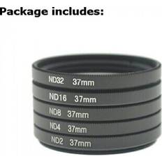 System-S ND Filter Set 37 mm Neutraldichtefilter Graufilter anschraubbar für Fotografie