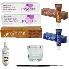 Paraben Free Eyebrow & Eyelash Tints Jimjams professional tinting eyelash & eyebrow dye tint lash kit all colours