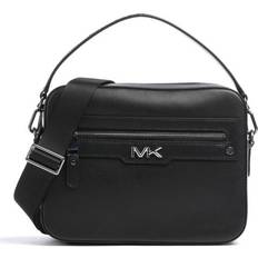 Michael Kors MK Varick Leather Camera Bag Black