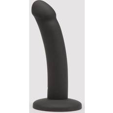 LoveHoney Curved Silicone Suction Cup Dildo 5.5 Inch