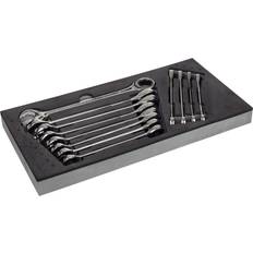 Halfords Advanced 12 Spanner Set Ratchet Wrench