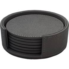 Mojoo Sting Coasters Ø12 cm 6-pack Black Coaster