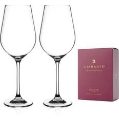 Diamante Home Auris Collection Red Wine Glass