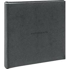 Black Photo Albums Kenro Signature Series 6x4-inch Photo Album in Charcoal Grey