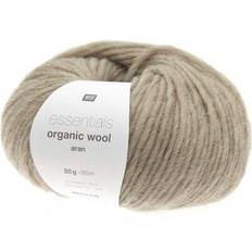 Garn & Håndarbejdsudstyr Rico Design Essentials Organic Wool Aran Yarn 50g