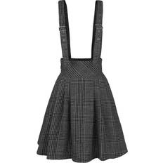 Rockabilly Short Skirt - Grey