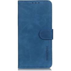 Samsung Galaxy S20 FE S20 FE 5G KHAZNEH Retro Leather Wallet Case Blue