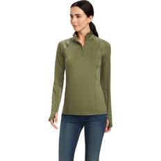 Reitsport Blusen Ariat Four Leaf Clover Dark Green unisex