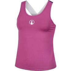 Quiet Please Quiet Please Crossback Tank Top Women berry