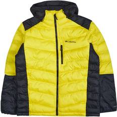 Columbia Labyrinth Loop Hooded Jacket Laser Lemon, Bl, Male, Tøj, jakker, Flerfarvet