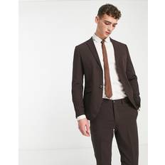 Brown - Men Blazers Jack & Jones Men's JPRFRANCO NOOS Blazer, Coffee/Fit:SUPER Slim FIT