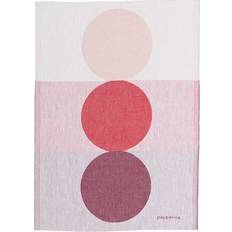 Tekstiilit Pappelina Woven Kitchen Towel Otto Red 46 x 66 cm