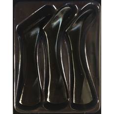 Shad 22 Replacement Tails 3-pcs Black