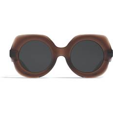 Solbriller Hanukeii Ibiza HK-026-03 Solbriller Mænd - Transparent Red Brown