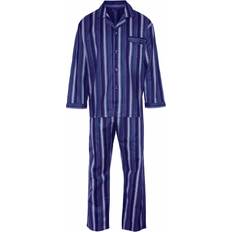 Champion Sleepwear Champion XXL, Blue Mens Kingston Wyncette Cotton Pyjama Lounge Wear