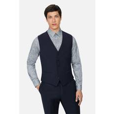 Ted Baker Bekleidung Ted Baker Herren Weste Sakko blue