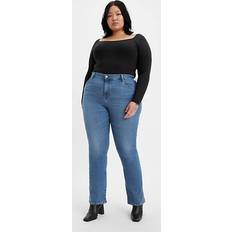 Levi's 725 High Rise Bootcut Jeans Plus Size Blue