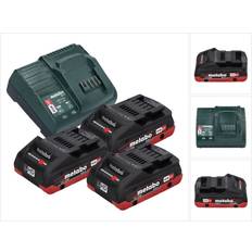 Metabo Batterien & Akkus Metabo 3x lihd akkupack 18 v 4ah 3x 625367000 sc 30 12 18 v 316067840