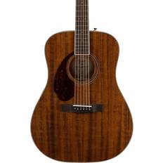 Fender Pm-1 Dreadnought All-Mahogany Left-Handed Acoustic Guitar Natural