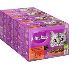 Whiskas 7+ katzenfutter nassfutter klassische auswahl in sauce 12x85g