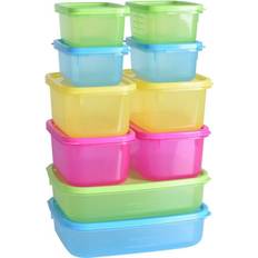 Koopman Set Of 10 Luchbox Box Lids Food Container