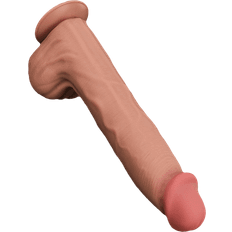 Sexleksaker Lovetoy Dual Layer Sliding Skin Dildo 36 cm