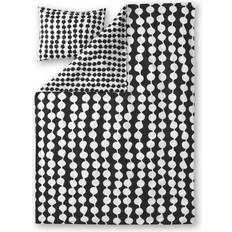 Finlayson Pampula Duvet Cover White, Black (210x150cm)