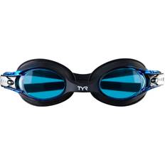 TYR Occhialini da nuoto TYR Gafas de natación Swimple negro con lentes transparentes azul infantil Blue