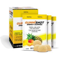 GummiShot Energy Gummies 225 Caffeine Chews per Pouch Lasting