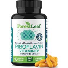 Forest Leaf Forest Leaf, Riboflavin Vitamin B2, 400 mg, Vegetable