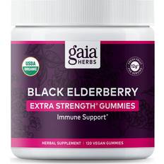 Berry Vitamins & Minerals Gaia Herbs Black Elderberry Extra Strength Gummies