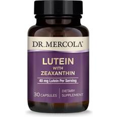 Dr. Mercola Lutein with Zeaxanthin, Servings Capsules, Gluten Free, Free 30