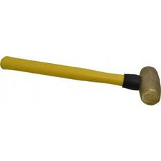 Rubber Hammers 3 Lb Head Nonmarring Mallet 14-1/2 OAL Fiberglass