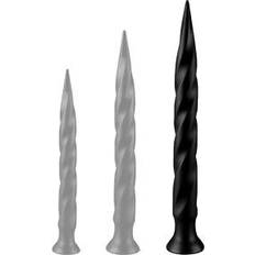 Long Tail Dildo Black 55 cm
