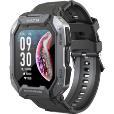 Smartpro 5ATM, bluetooth, aktivitetsarmband, IP68, Touch, Puls & blodtrycksmätare