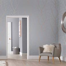 Wallpapers Graham & Brown Boreas Wallpaper 107580 in Soft Grey