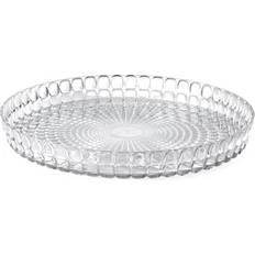 Guzzini Services Guzzini Rond Tiffany Transparent Plateau de service