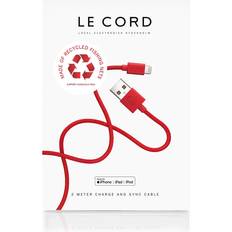 Le Cord iPhone Lightning cable 2 recycled fishing nets
