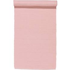 Coton Nappes Linum Chemin De Table Uni 45x150 cm Dusty Rose Nappe Rose