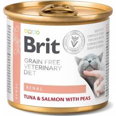 Brit Katter Husdjur Brit Diet Cat Renal Grain Free Tuna, Salmon & Pea