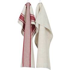 Classic Textiles Kökshanddukar Classic Textiles Lukas Kökshandduk Röd, Beige (60x40cm)