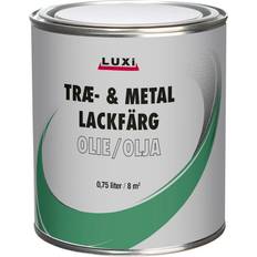 Luxi Målarfärg Luxi Lackfärg O-40 Luxi Träfärg, Olja Vit 0.75L