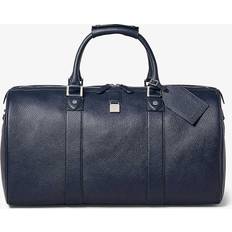 Leather - Men Duffle Bags & Sport Bags Aspinal of London Navy Grained-leather Duffle bag