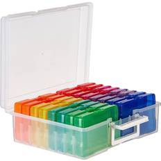 MATANA Matana 6"x4" multicoloured plastic Storage Box