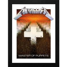 Metallica Master of Puppets Logo Framed Collectors Print