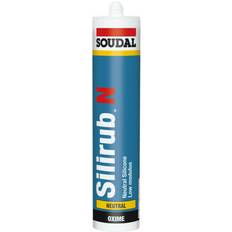 Bon_marché Mastics Soudal Silicone Neutre Silirub N 300 ml Transparent